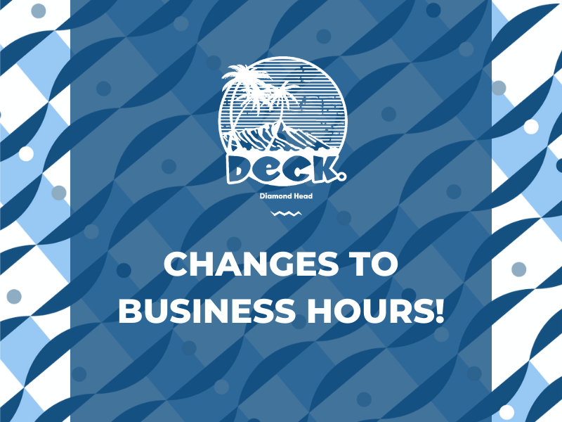 Business Hour Change